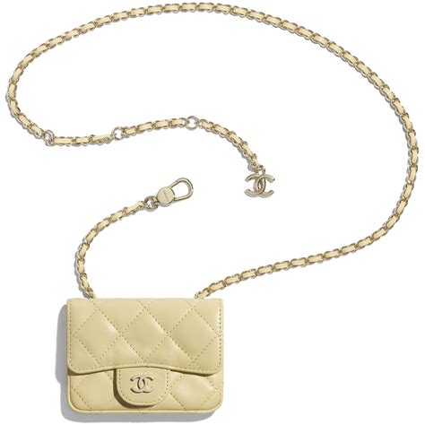 yellow chanel handbag|Chanel yellow belt bag.